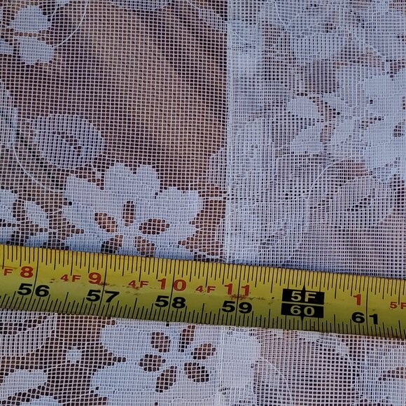 3 Sets Sheers Floral, Rose, Plain 62" x 54" Vintage 1 JC Penney Vintage - Picture 5 of 15